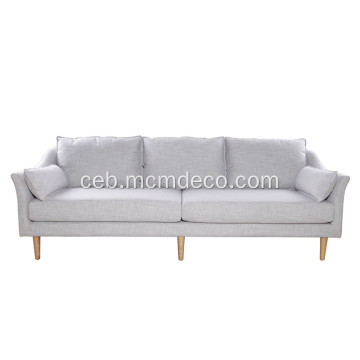 Modernong Living Room Furniture Linen Antwerp Sofa